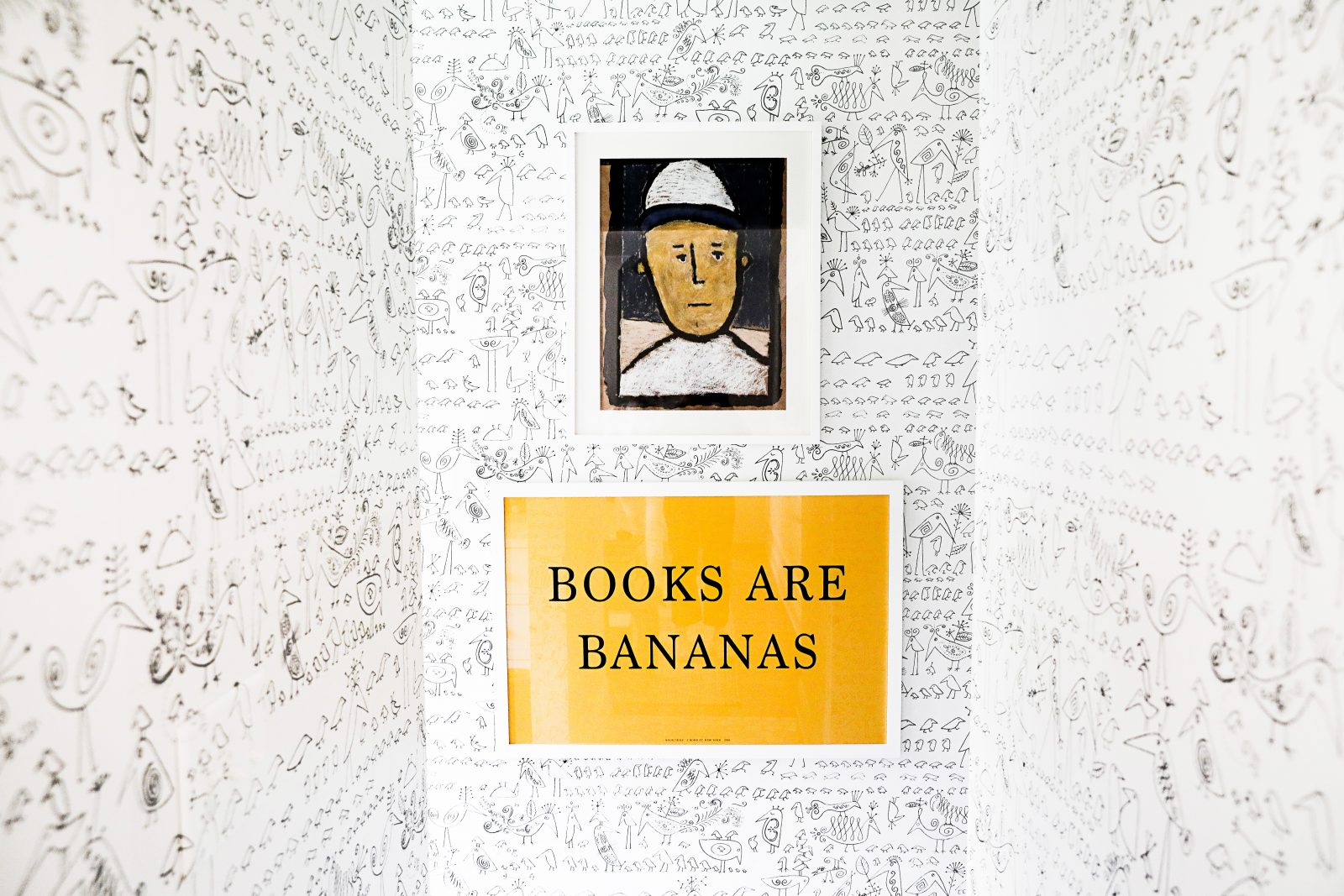 Books are Bananas sign
